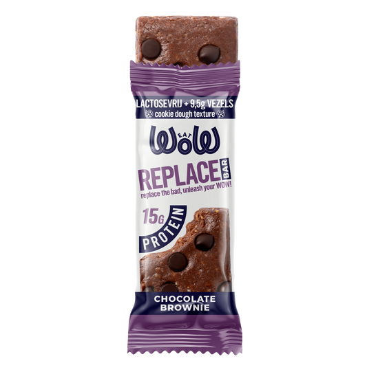 REPLACE BAR - CHOCOLATE BROWNIE - 8 BARS